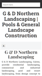 Mobile Screenshot of northernlandscaping.com.au